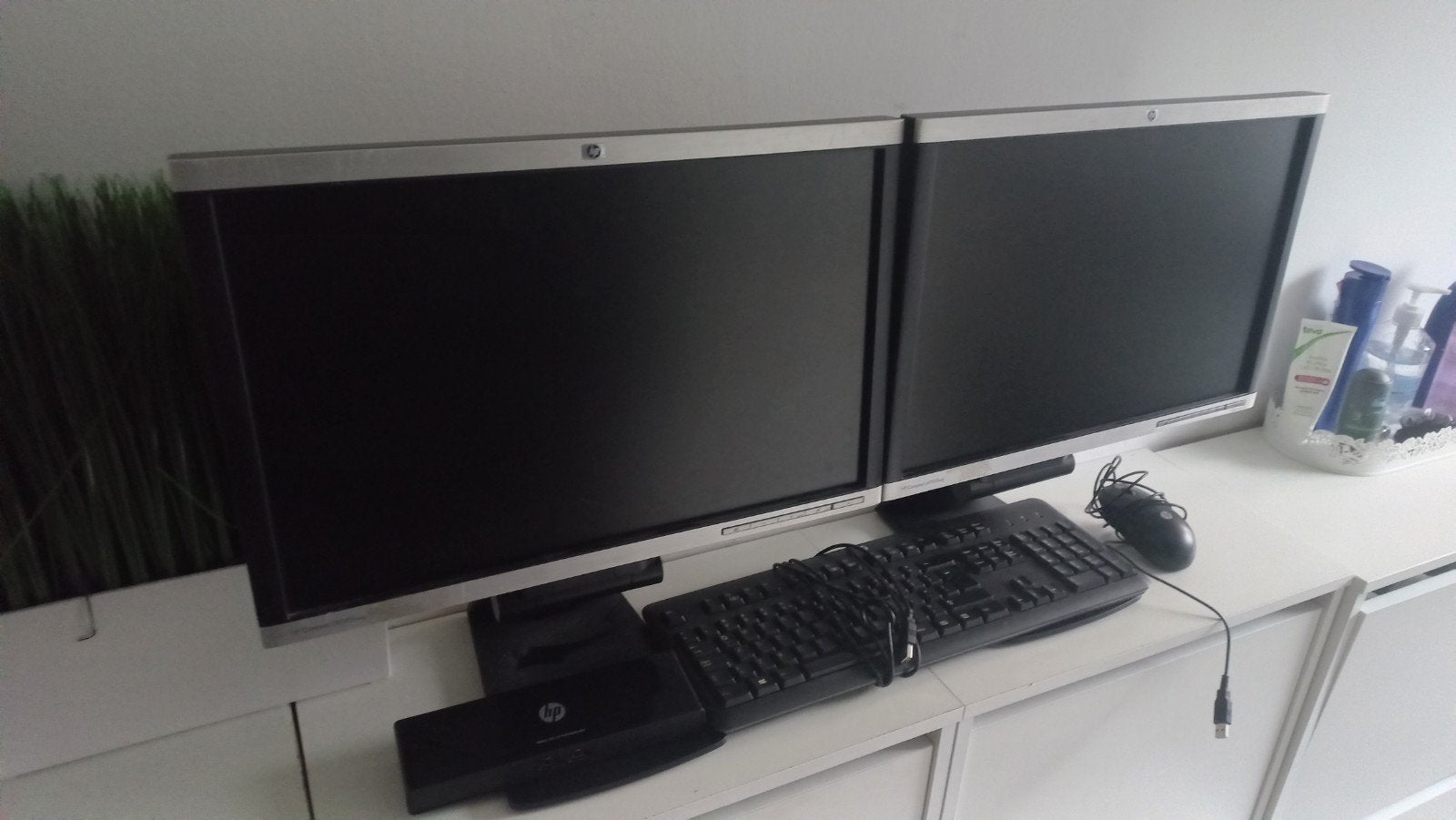 HP Werkplek Compleet inclusief dockingstation, Ophalen of Verzenden, Gebruikt, HP