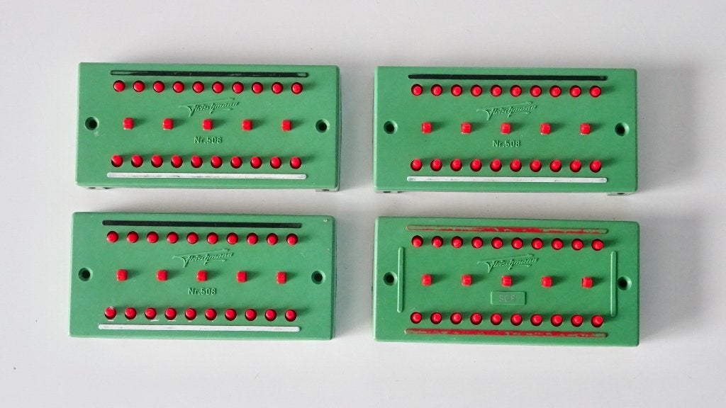 508 Fleischmann Verdeelplaat - 4 stuks, Gebruikt, Overige typen, Ophalen of Verzenden, Fleischmann