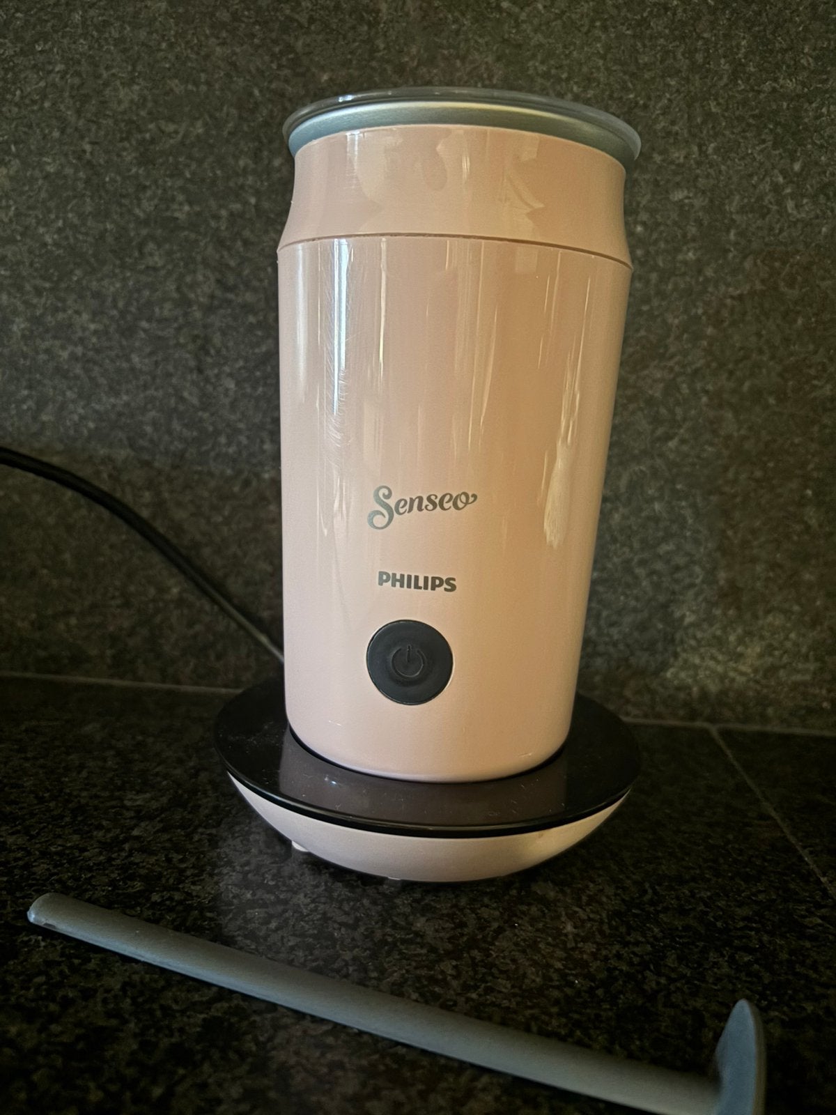 Philips Senseo melkopschuimer zacht roze, Ophalen of Verzenden, Zo goed als nieuw