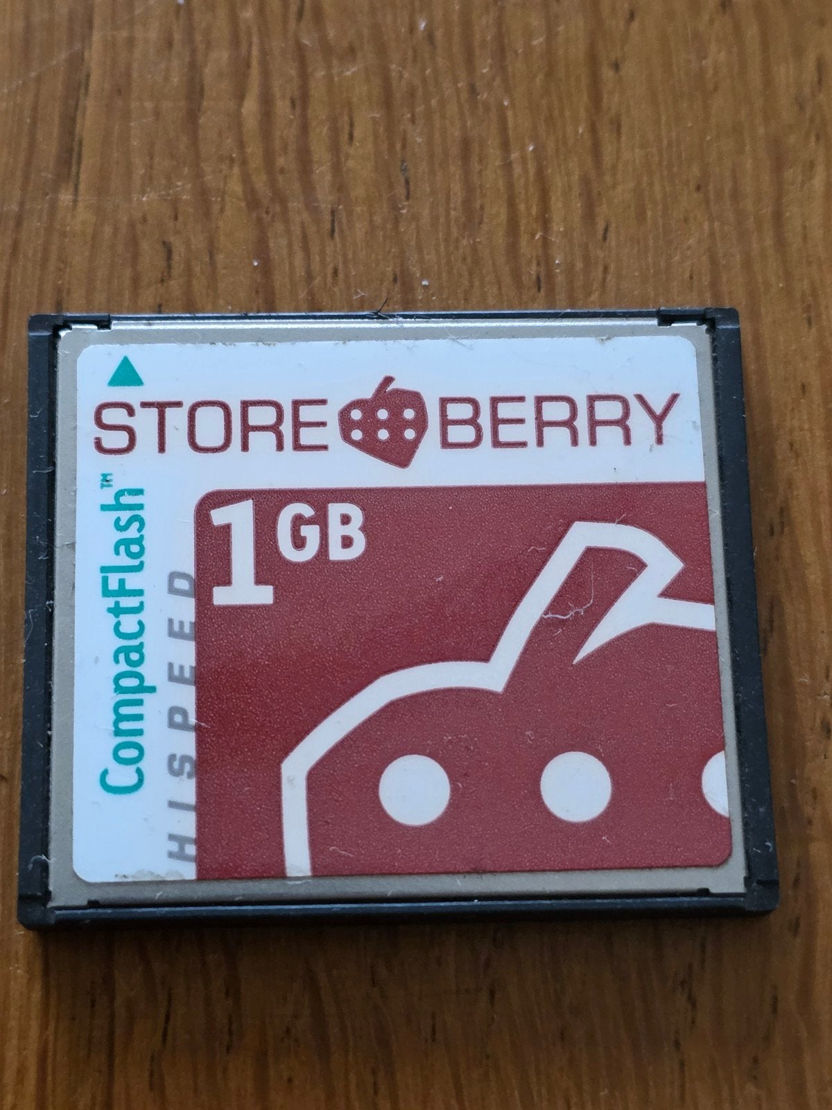 Storeberry CompactFlash 1GB Geheugenkaart, Gebruikt, Storeberry, Minder dan 2 GB, Ophalen of Verzenden