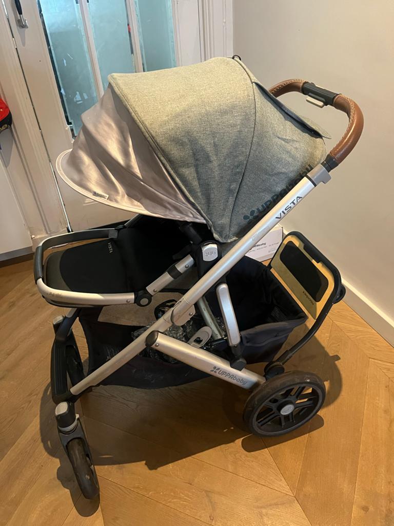 UPPAbaby VISTA with accessories, Zo goed als nieuw, Zonnekap, Ophalen, Overige merken