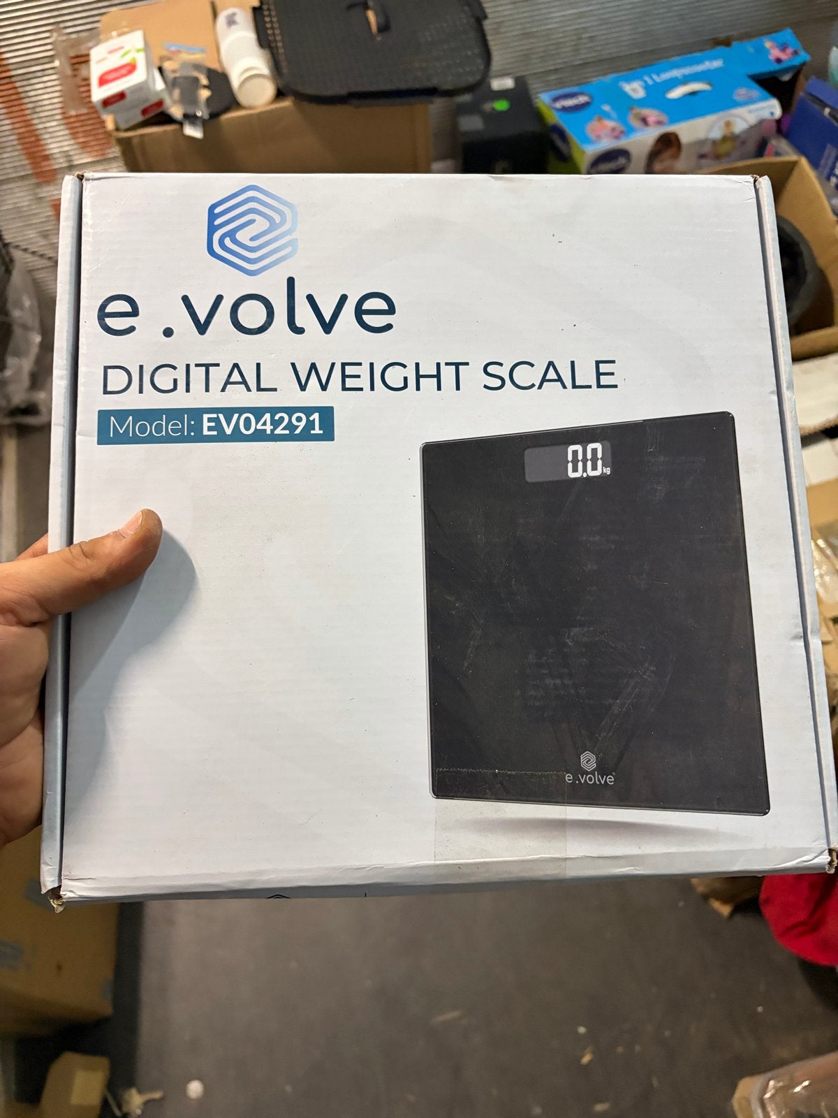 E.volve Digitale Personenweegschaal - Model EV04291, Nieuw, 100 kg of meer, Ophalen of Verzenden, Digitaal