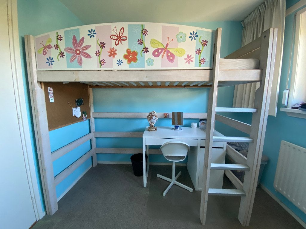 Lifetime Original bed, halfhoogslaper  / hoogslaper, Kinderen en Baby's, Kinderkamer | Stapelbedden en Hoogslapers, Ophalen, Gebruikt