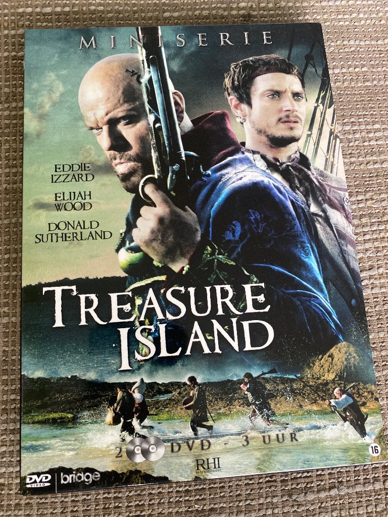 Treasure Island - Miniserie (DVD), Vanaf 16 jaar, Nederlands, Overige genres, Ophalen of Verzenden