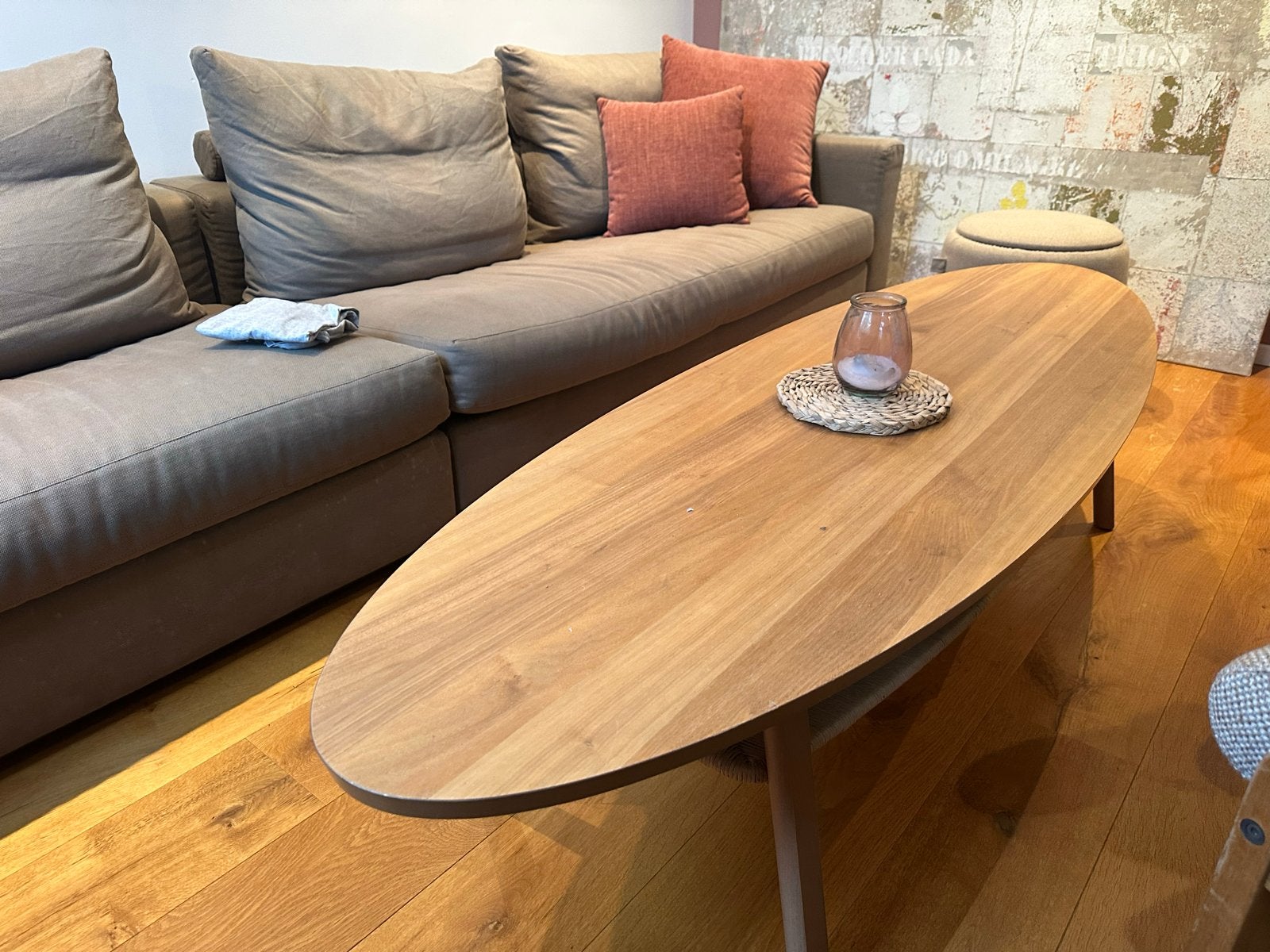 IKEA Salontafel 180x60x40 cm, Huis en Inrichting, Ophalen, Gebruikt, 50 tot 100 cm, 150 tot 200 cm