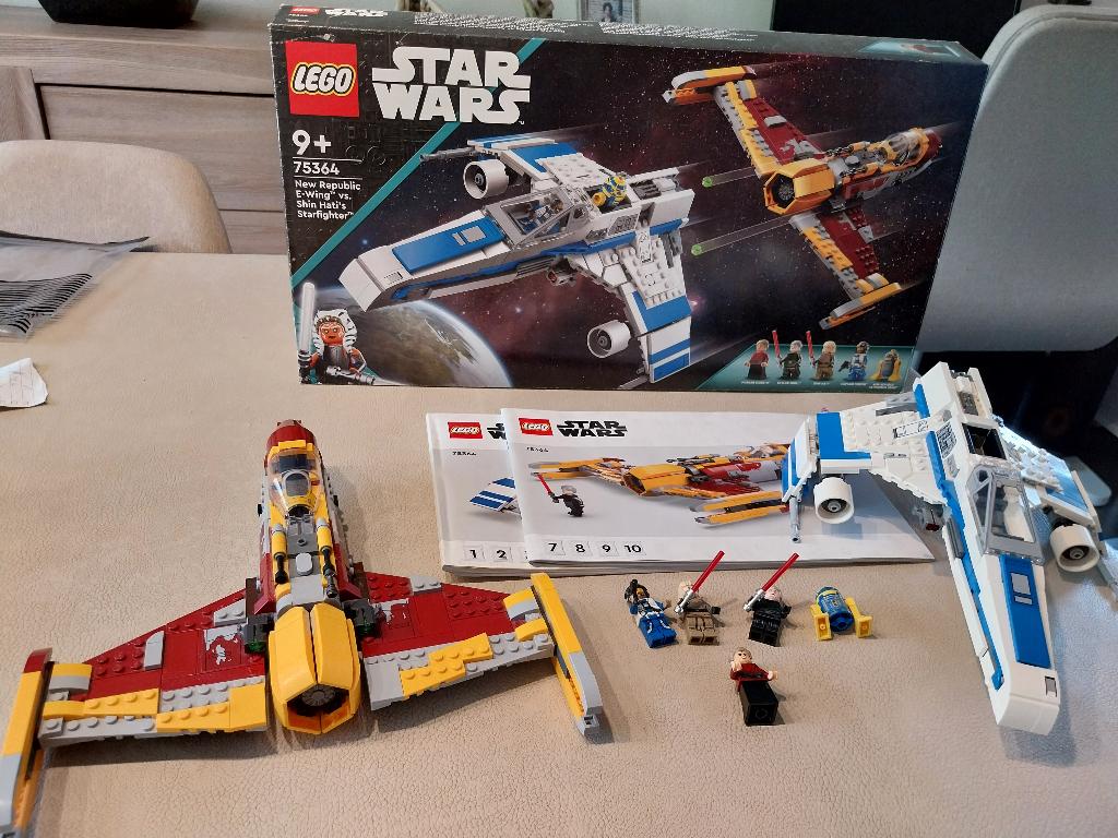 lego star wars 75364 Republic E-Wing Shin Hati's Starfighter, Star Wars, Lego, Ophalen of Verzenden, Zo goed als nieuw