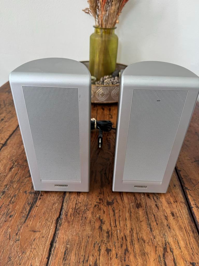 Philips Passieve en Actieve Surround Speakers Set, Audio, Tv en Foto, Luidsprekers, Ophalen, Philips, Gebruikt, Minder dan 60 watt