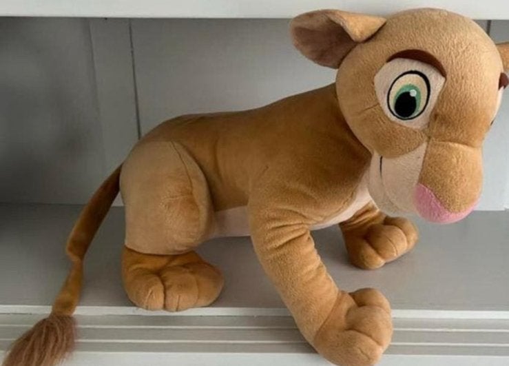 Vintage mega knuffel disney lion king nala, Kinderen en Baby's, Speelgoed | Knuffels en Pluche, Ophalen of Verzenden, Zo goed als nieuw