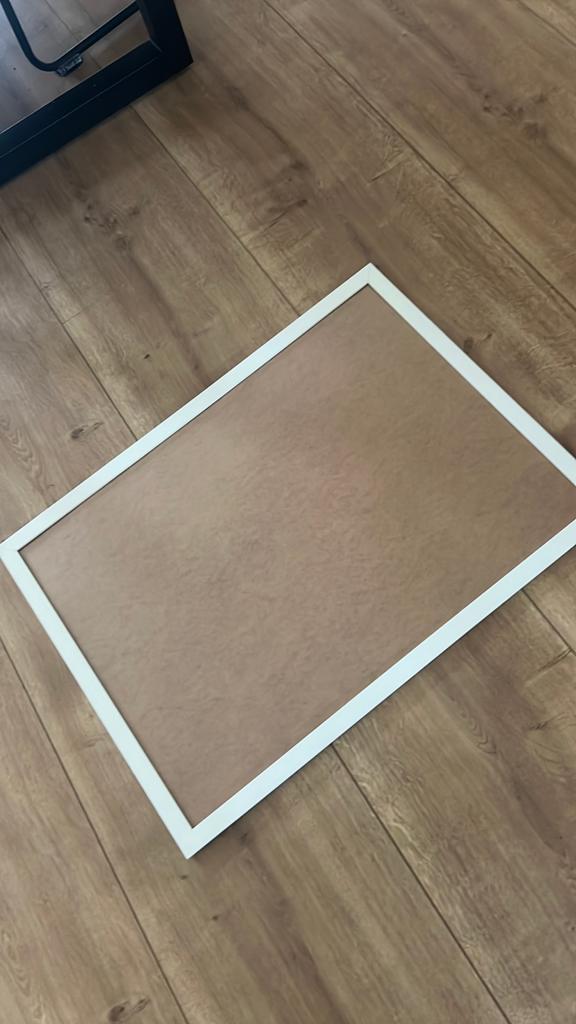 Gratis lijst - ophalen in Rosmalen - gebruikt 50x70 wit, Ophalen, Gebruikt, 50 tot 75 cm, 50 tot 75 cm