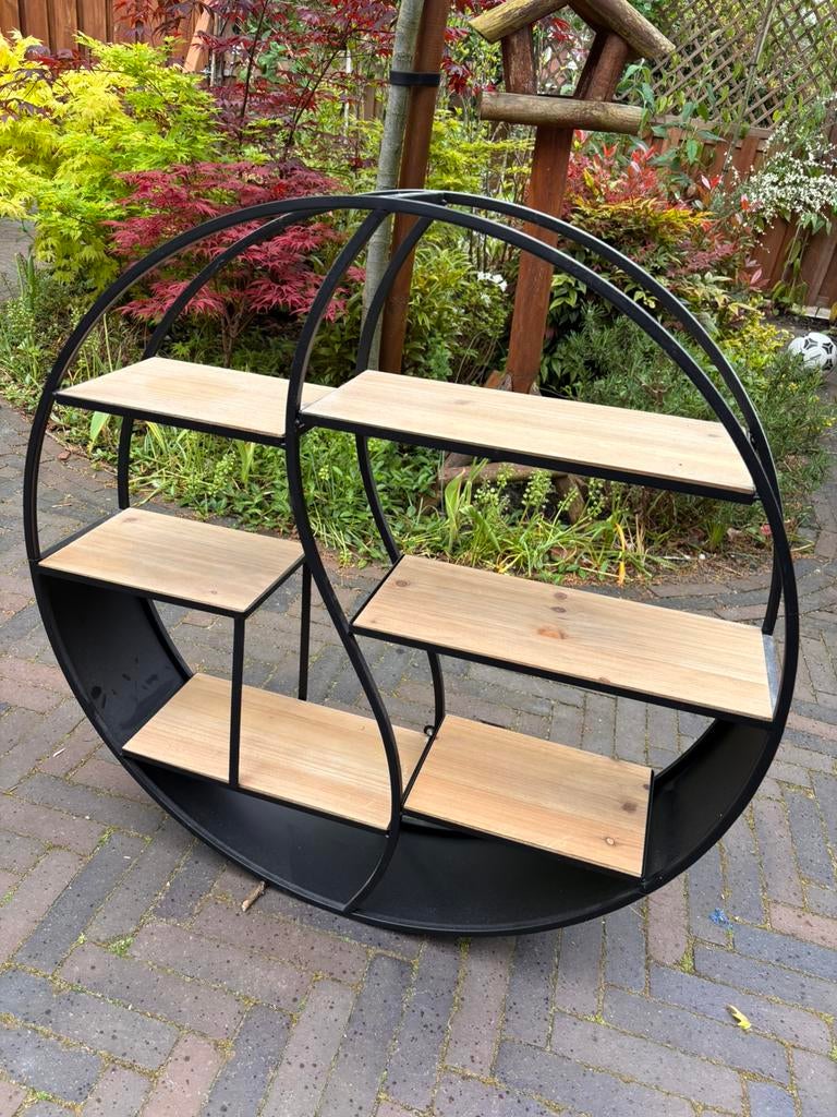 Ronde muurkastje 76cm, Ophalen, Zo goed als nieuw