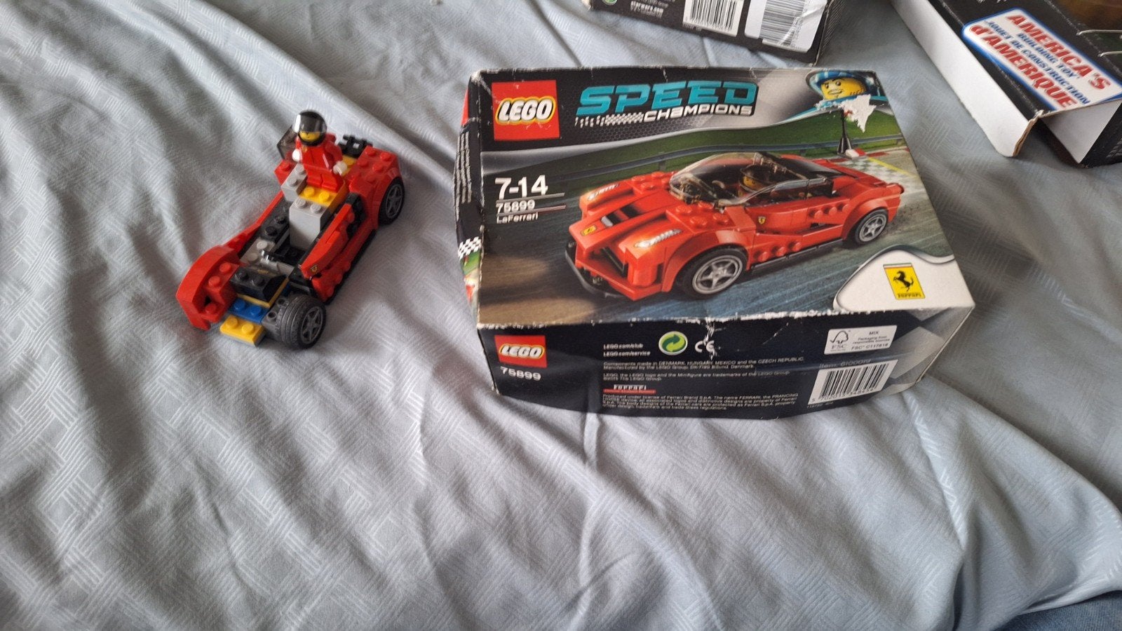 Lego Speed Champions Ferrari LaFerrari (75899), Gebruikt, Lego, Inclusief minifiguren, Complete set