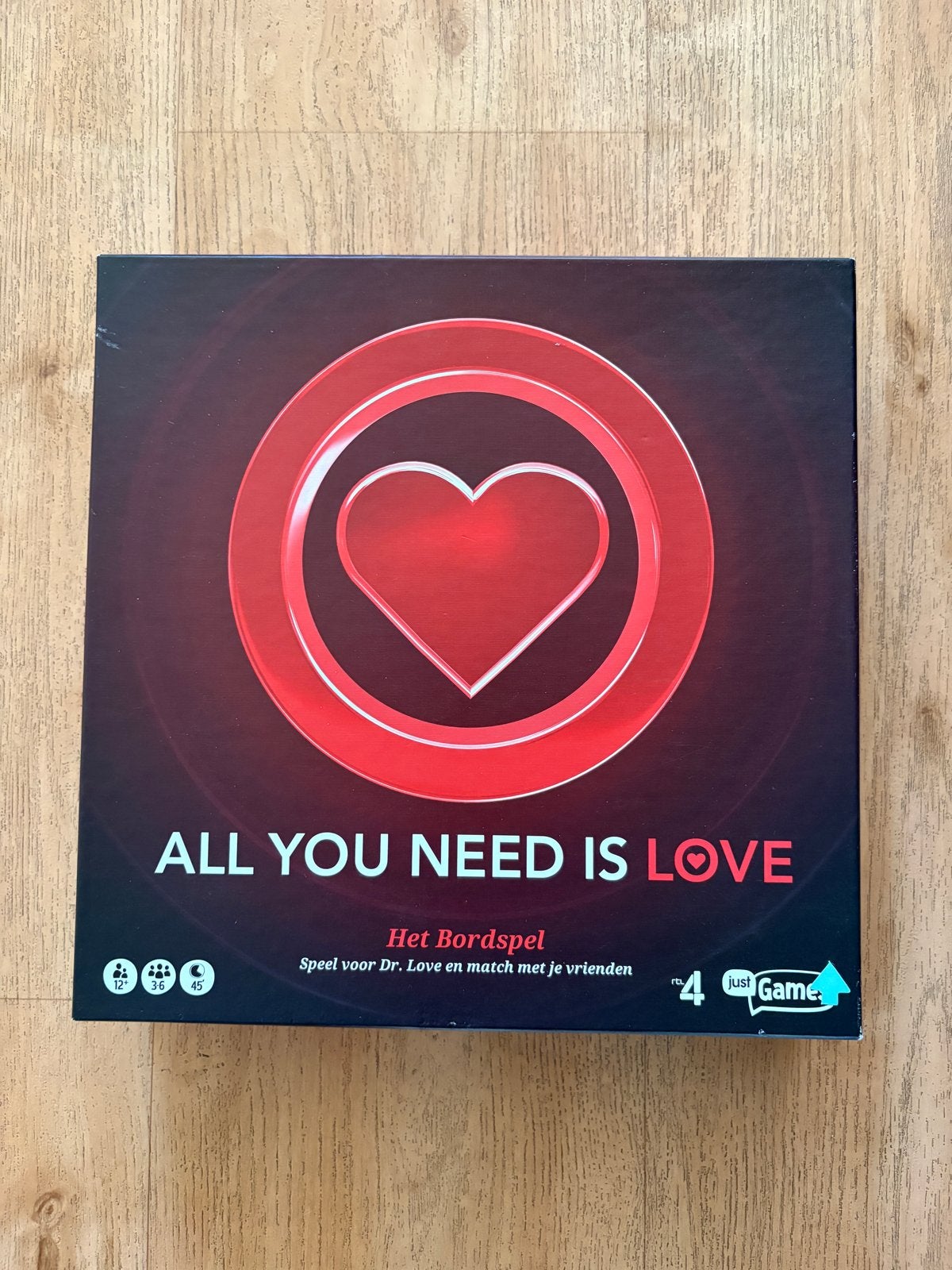 All You Need Is Love - Het Bordspel, Hobby en Vrije tijd, Een of twee spelers, Ophalen, Zo goed als nieuw