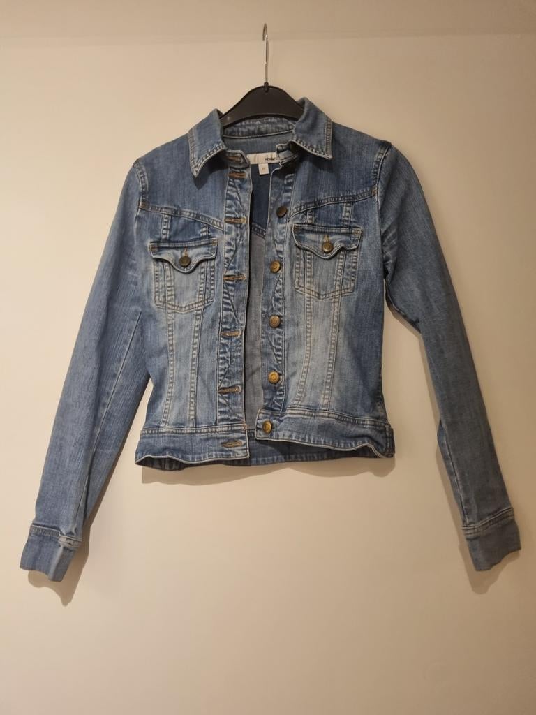 Spijkerjasje van H&M, H&M, Blauw, Ophalen of Verzenden, Zo goed als nieuw