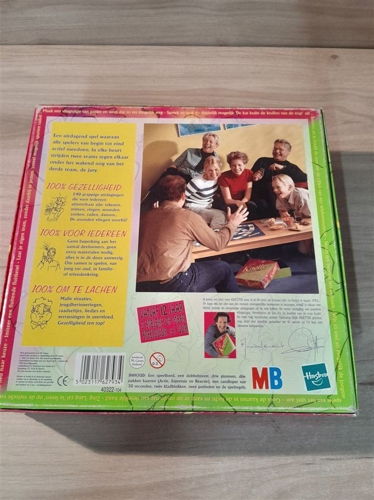 Knetter een te gek spel - s5446, Hobby en Vrije tijd, Gezelschapsspellen | Bordspellen, Verzenden, Zo goed als nieuw