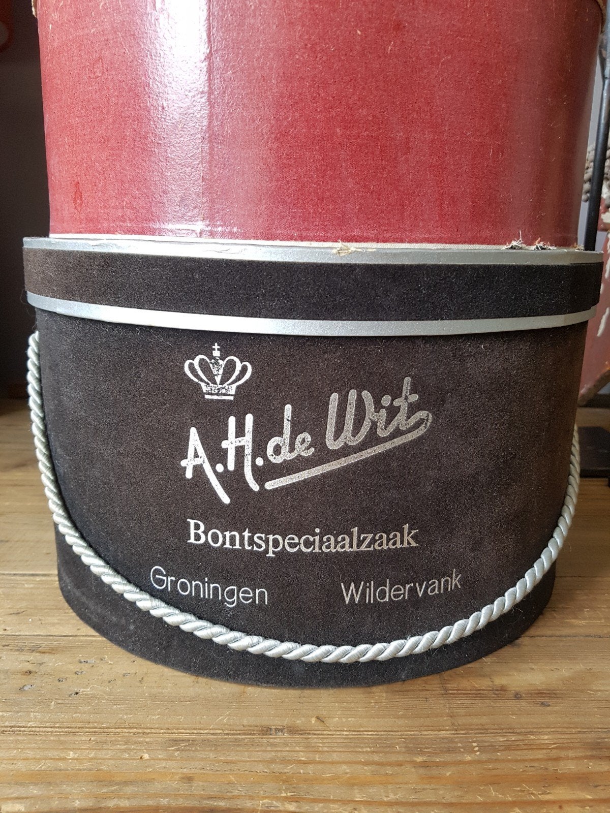 Oude hoedendozen, ovaal en rond!, Ophalen of Verzenden