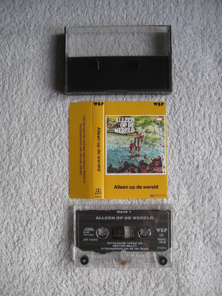 WSP Musicassette (MC) Alleen op de wereld (Hector Malot), Ophalen of Verzenden, Hector Malot, Cassette