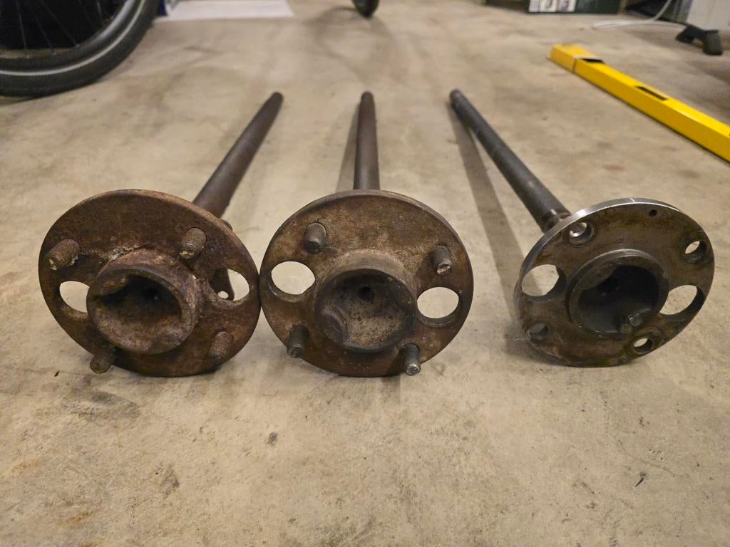 Ford Escort MK1 steekassen live banjo axle brisca F2, Auto-onderdelen, Remmen en Aandrijving, Ophalen, Nieuw, Ford