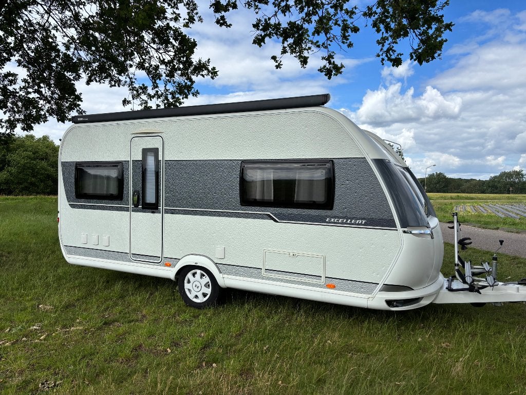 Caravan Hobby Excellent, Caravans en Kamperen, Caravans, Rondzit, Hobby, Particulier, 6 tot 7 meter