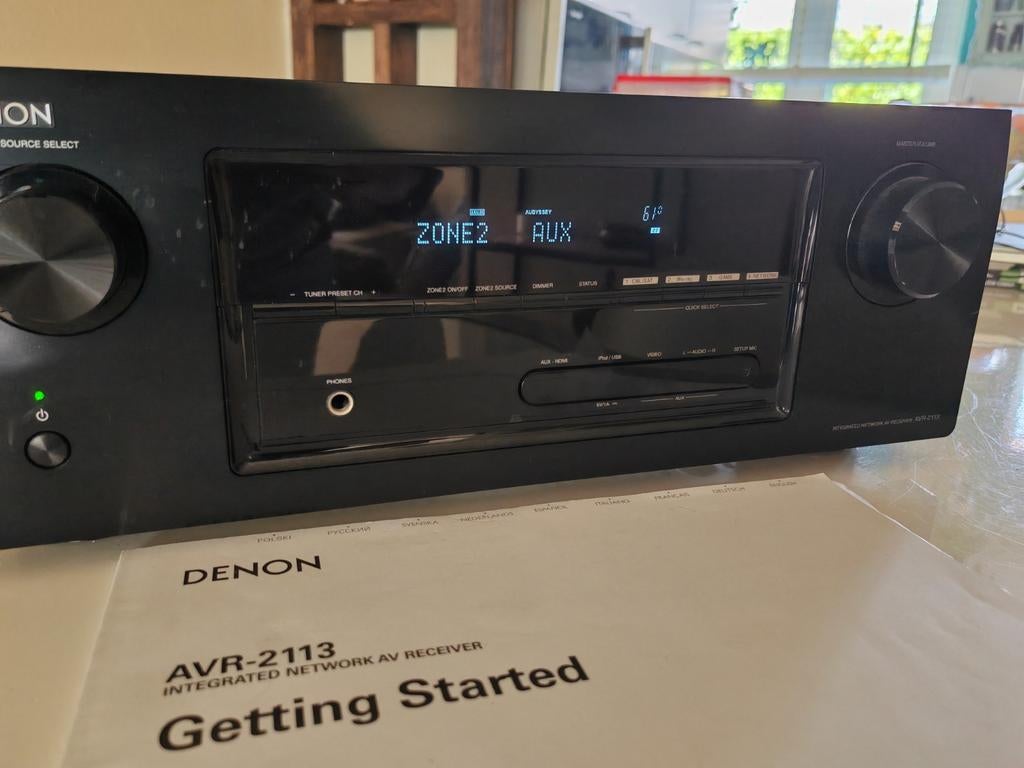 Denon AVR-2113 Netwerk Receiver met ab, Audio, Tv en Foto, Versterkers en Receivers, Ophalen of Verzenden