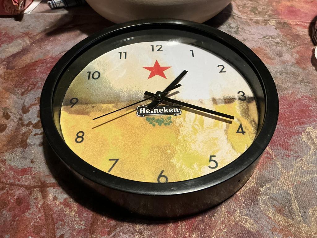 Heineken klok, Ophalen of Verzenden, Heineken