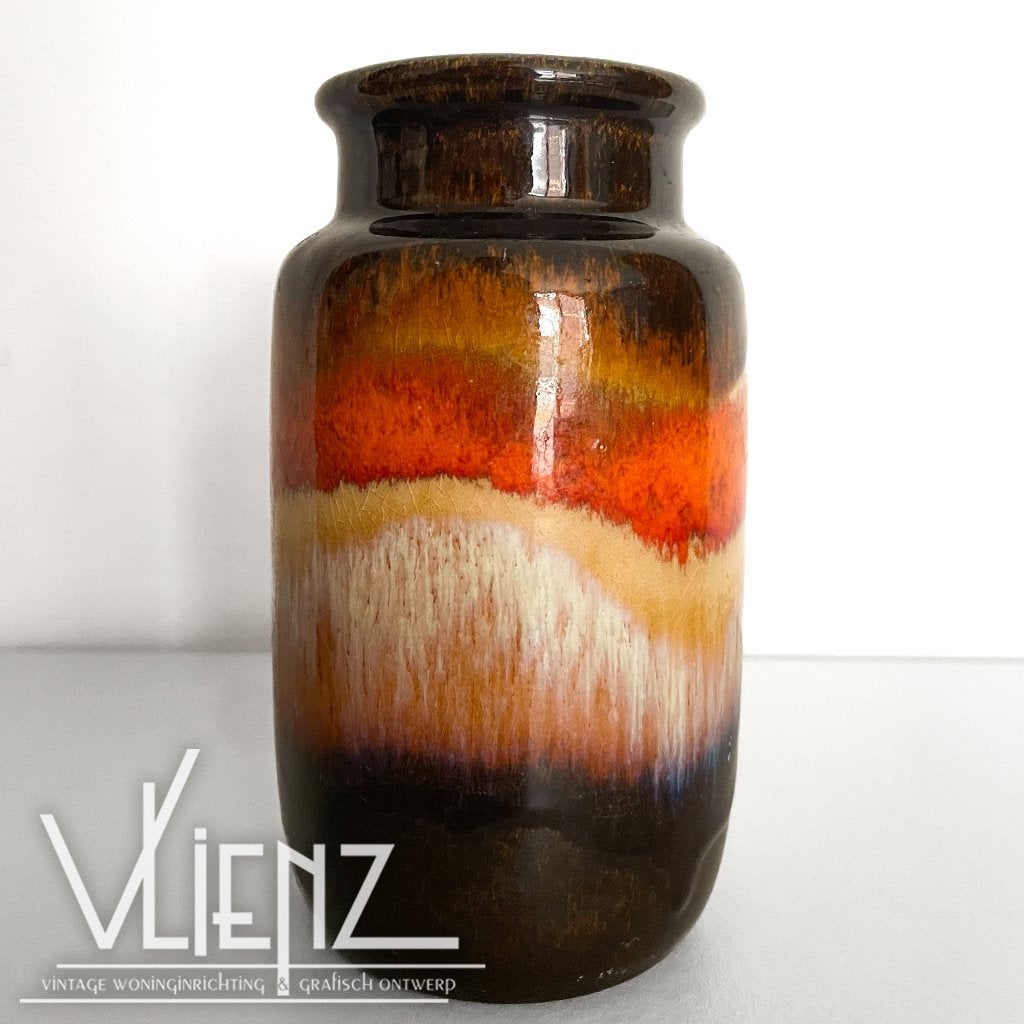 Vintage West-Germany vaas Scheurich 231-15, Ophalen of Verzenden, Huis en Inrichting