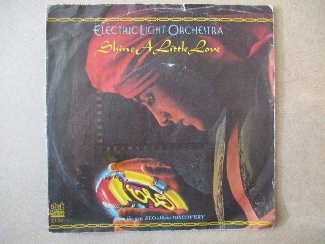 s1890 electric light orchestra - shine a little love, Ophalen, Gebruikt, Overige genres, 7 inch