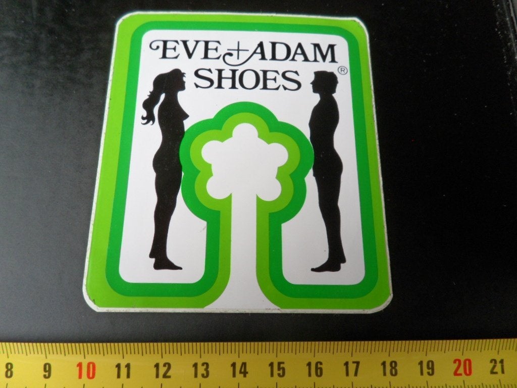 sticker EVE + ADAM Shoes, Ophalen, Zo goed als nieuw
