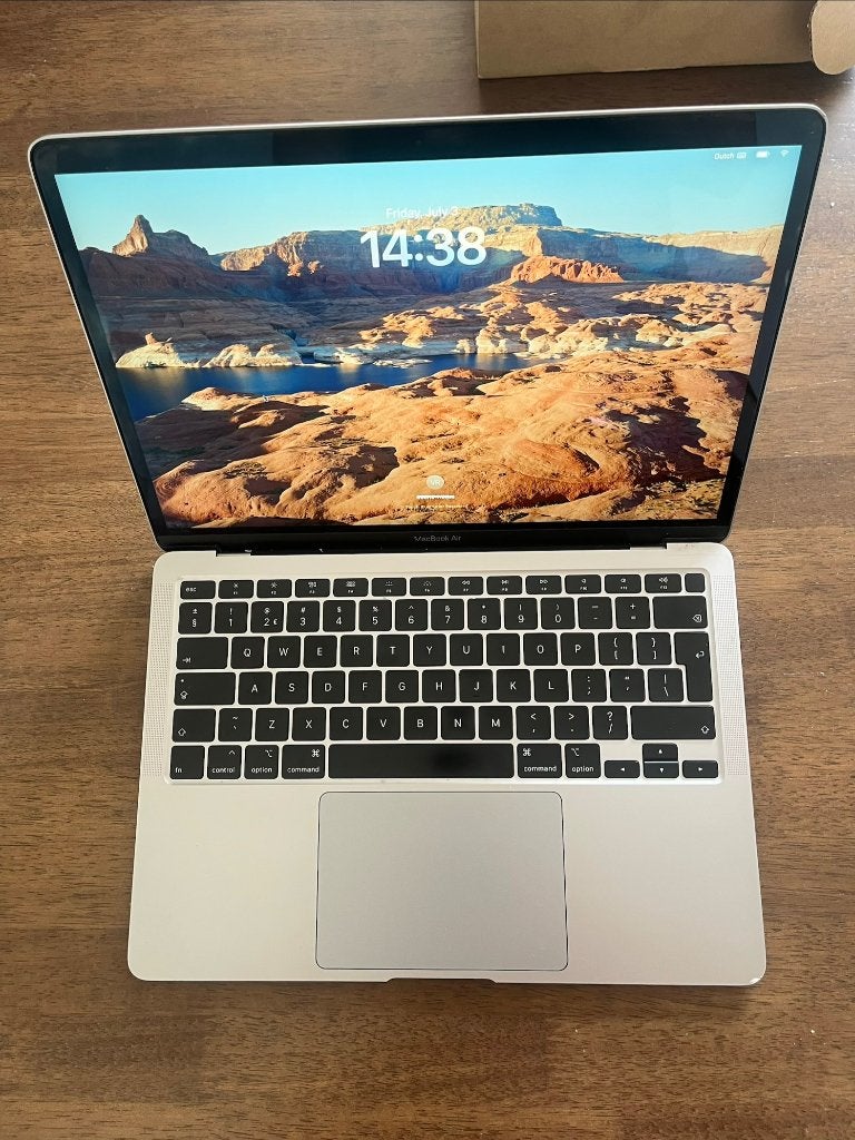 MacBook Air 2020, Computers en Software, 256 GB, Qwerty, 8 GB, 13 inch