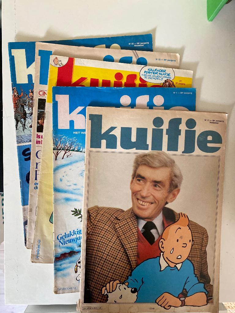 5xKuifje 1983, Meerdere stripboeken, Ophalen of Verzenden, Gelezen
