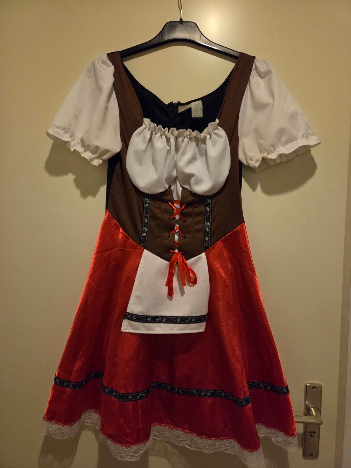 Tiroler jurkje, Maat 38/40 (M), Carnaval, Ophalen of Verzenden, Kleding