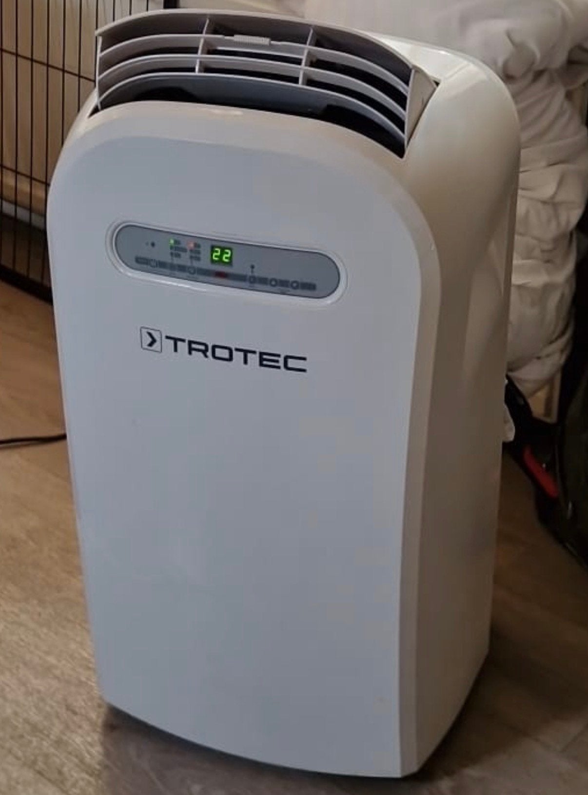 Zware mobiele airco (12000BTU), Witgoed en Apparatuur, Airco's, Minder dan 60 m³, 3 snelheden of meer, Ophalen of Verzenden, Zo goed als nieuw