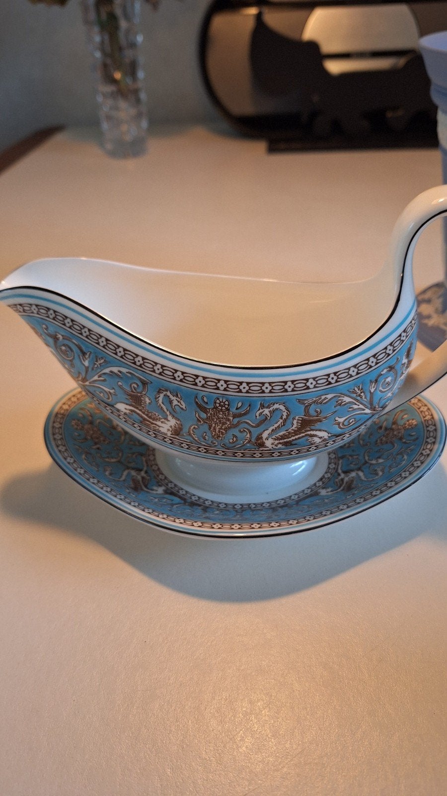 Wedgwood Florentine saus en jus kom in nieuw staat, Ophalen of Verzenden