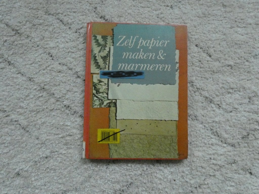 Zelf papier maken en marmeren, Ophalen of Verzenden, Gelezen, Overige onderwerpen