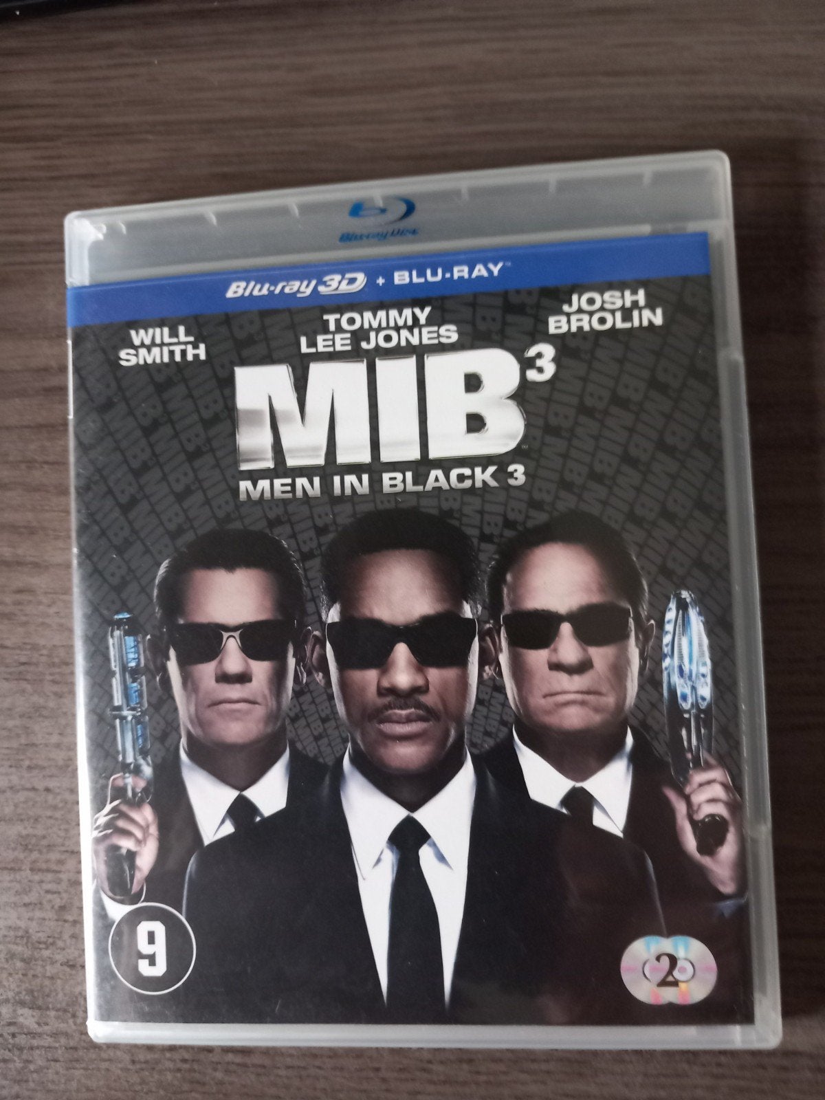 Men in Black 3 (MIB3) Blu-ray 3D + Blu-ray - Will Smith, Nederlands, Film, Ophalen of Verzenden, Engels