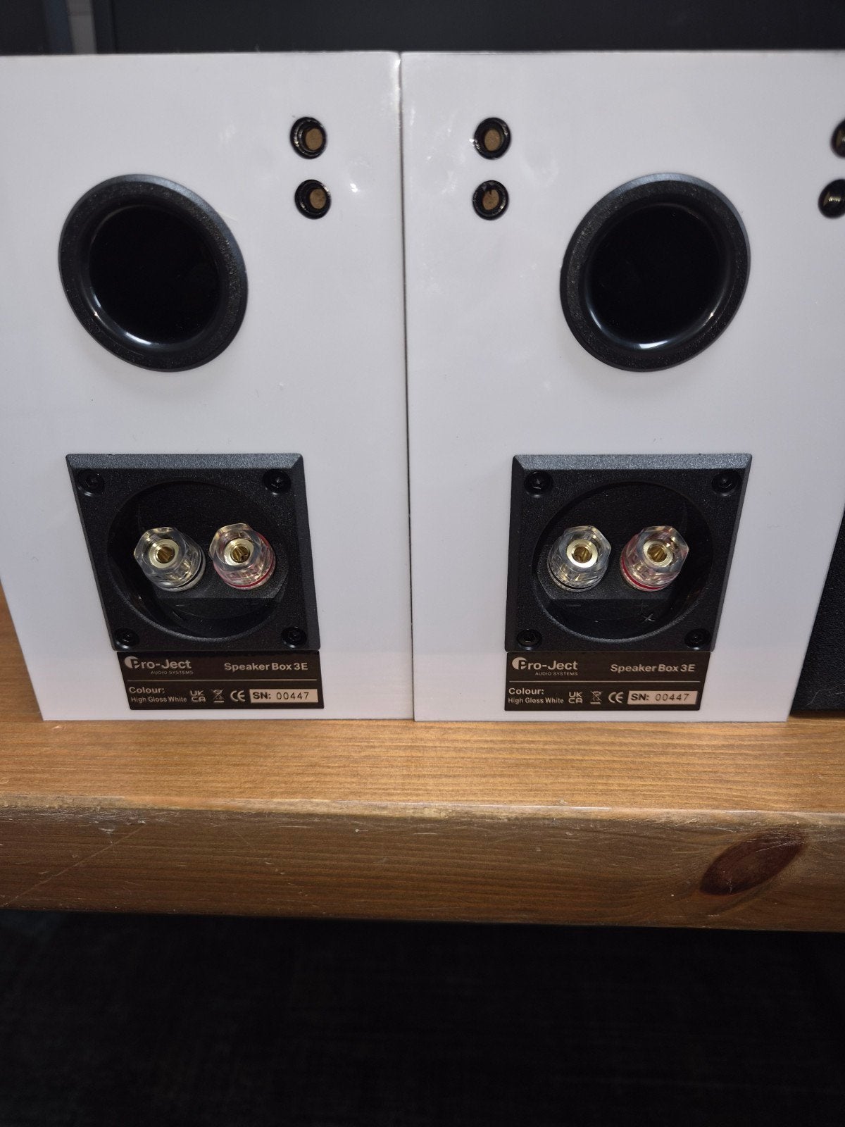 Pro-Ject Speaker Box 3E - Compacte Boekenplank Speakers, Overige merken, Gebruikt, Ophalen of Verzenden, Basreflex