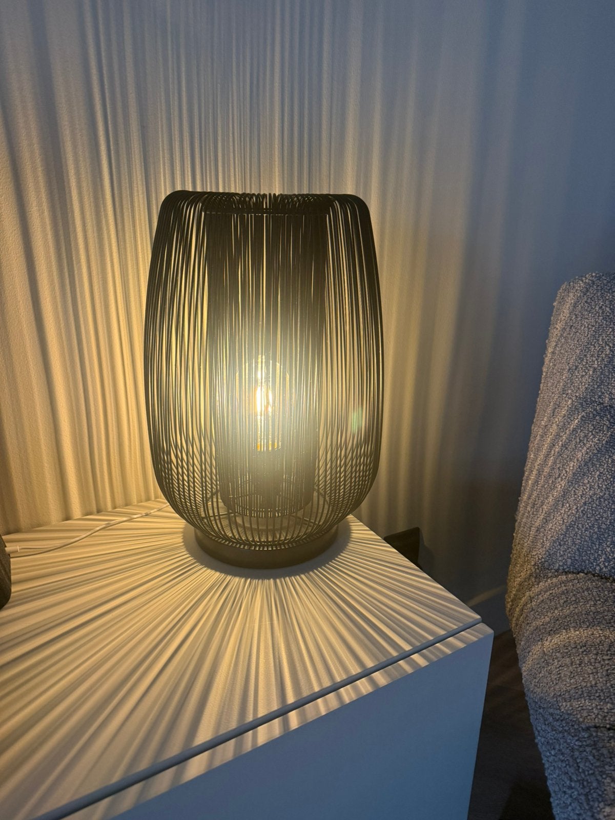 Bodilson tafellamp zwart, Zwart, Ophalen, Zo goed als nieuw, Design