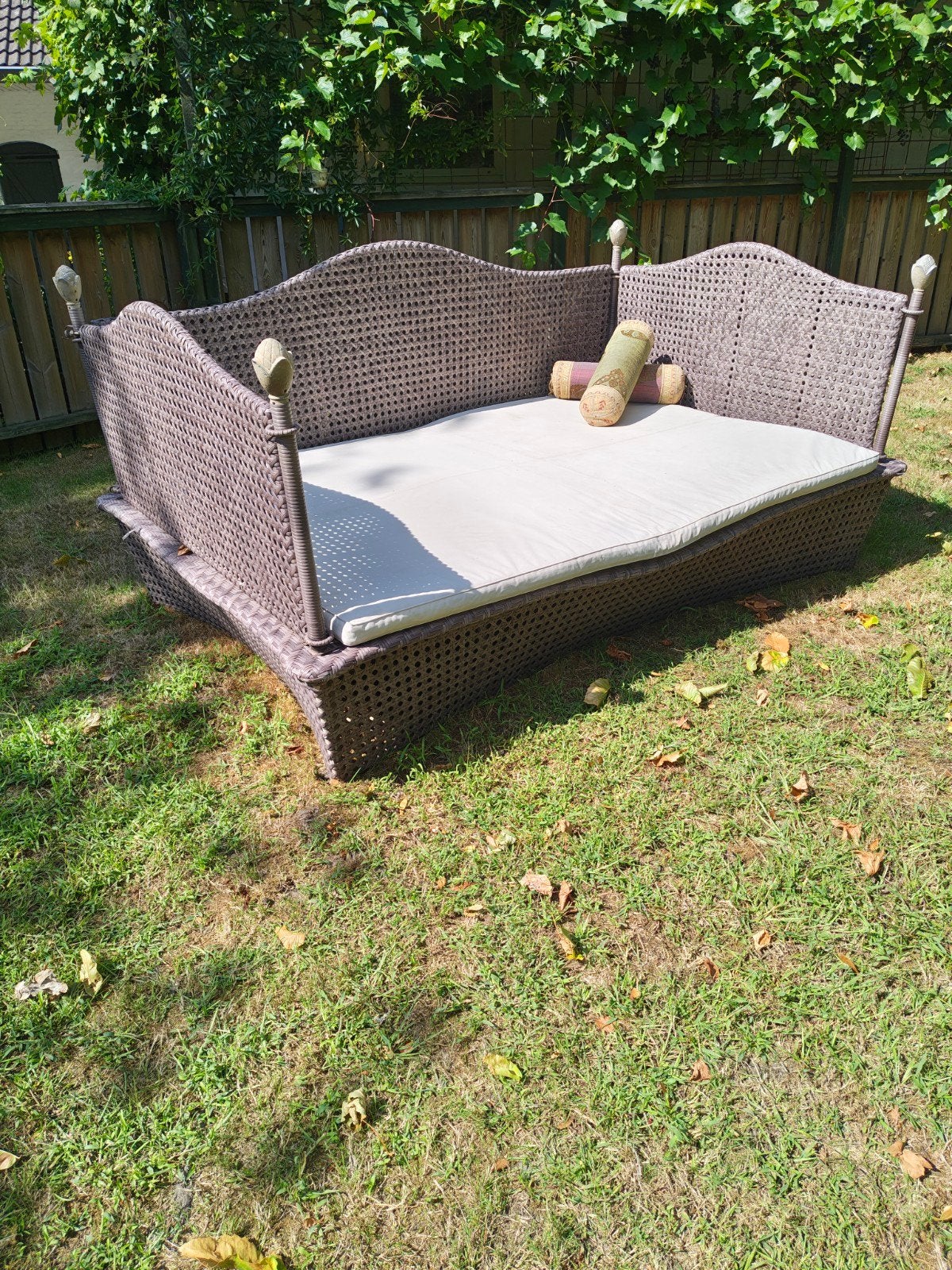 loungebed, Tuin en Terras, Ligbedden, Ophalen of Verzenden, Gebruikt, Kunststof