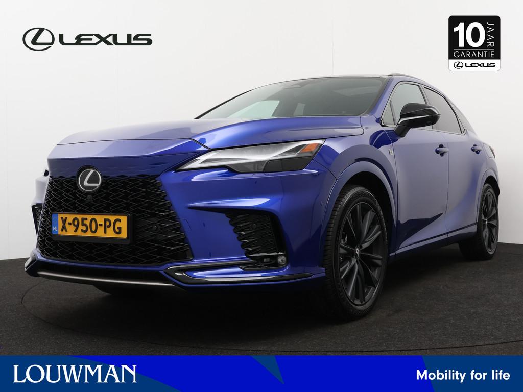 Lexus RX 500h Turbo Hybrid F Sport Line F Sport | Afn. Trekh, Auto's, 12 maanden, Bedrijf, Vierwielaandrijving, Hybride Elektrisch/Benzine