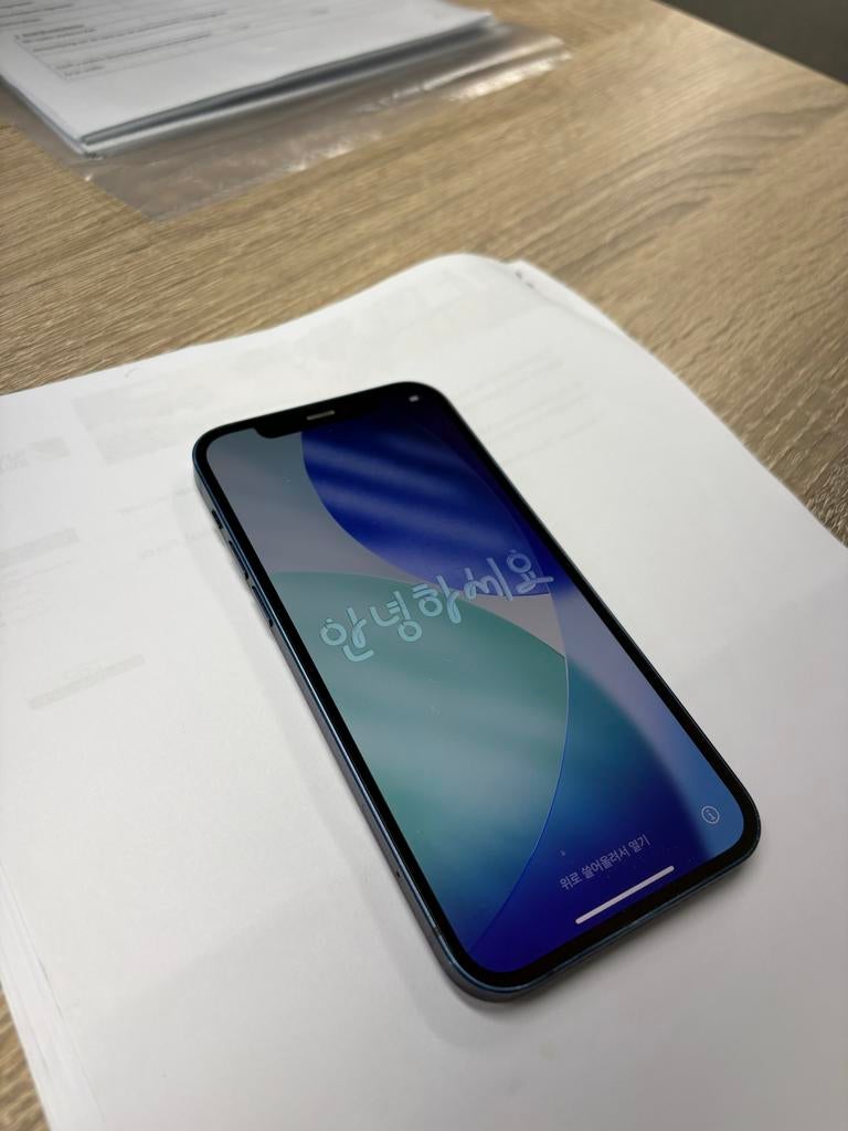 iPhone 12 - Blauw - 128gb, Blauw, 78 %, Ophalen of Verzenden, IPhone 12