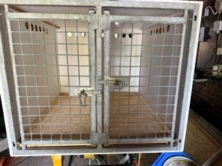 transport kooi /autokooi, Dieren en Toebehoren, Ophalen, Hondenkennel, Gebruikt, 65 tot 100 cm