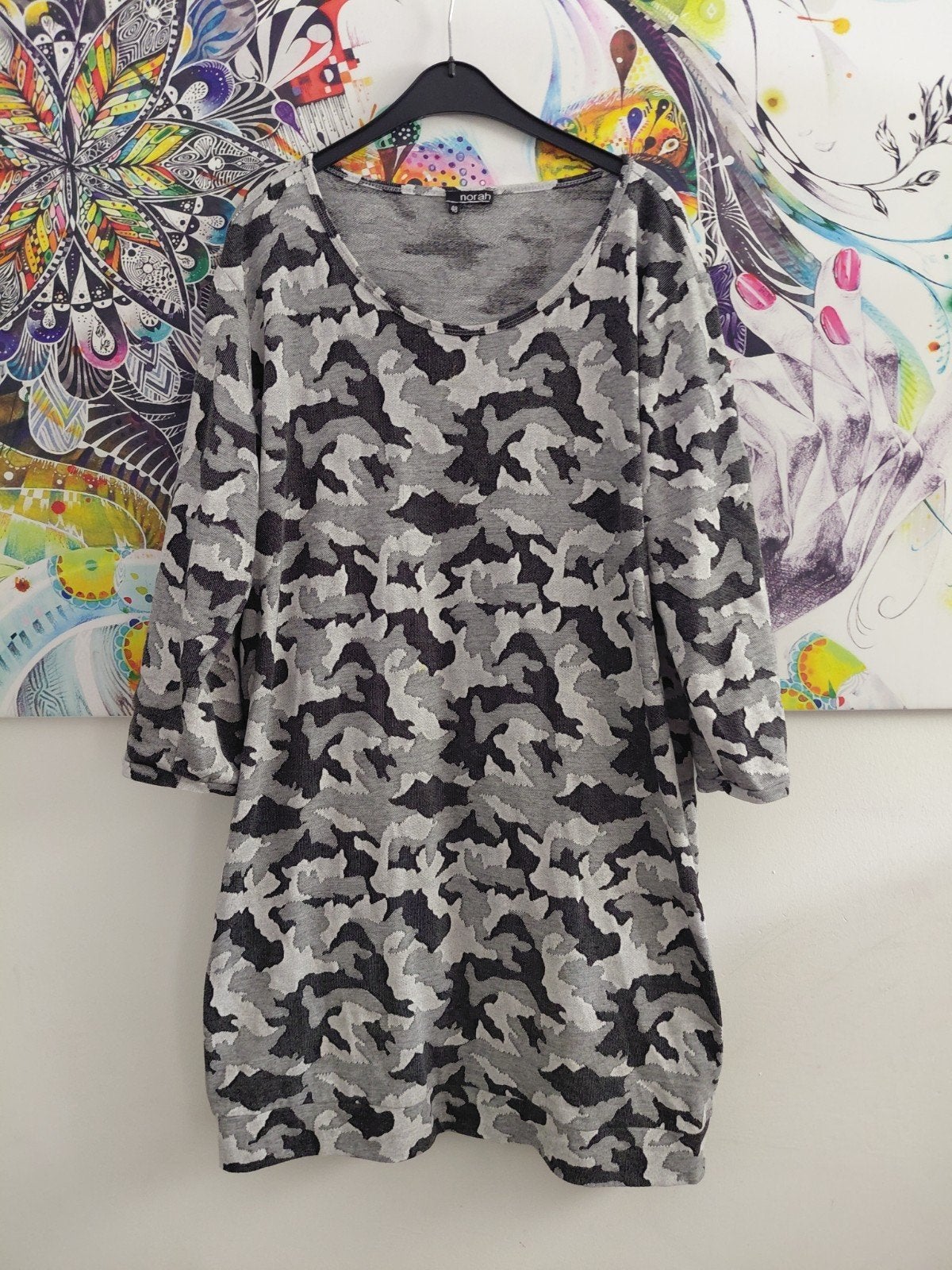 Leuke Norah jurk maat 48, Kleding | Dames, Jurken, Maat 46/48 (XL) of groter, Ophalen of Verzenden, Zo goed als nieuw, Knielengte