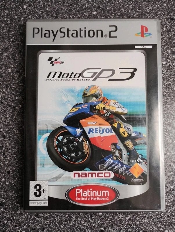 MotoGP 3, Verzenden, 1 speler, Racen en Vliegen, Zo goed als nieuw
