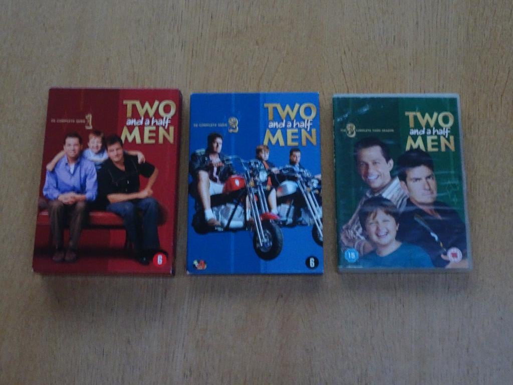 Two and a Half men seizoen 1-3 dvd, Cd's en Dvd's, Dvd's | Tv en Series, Alle leeftijden, Ophalen of Verzenden, Zo goed als nieuw