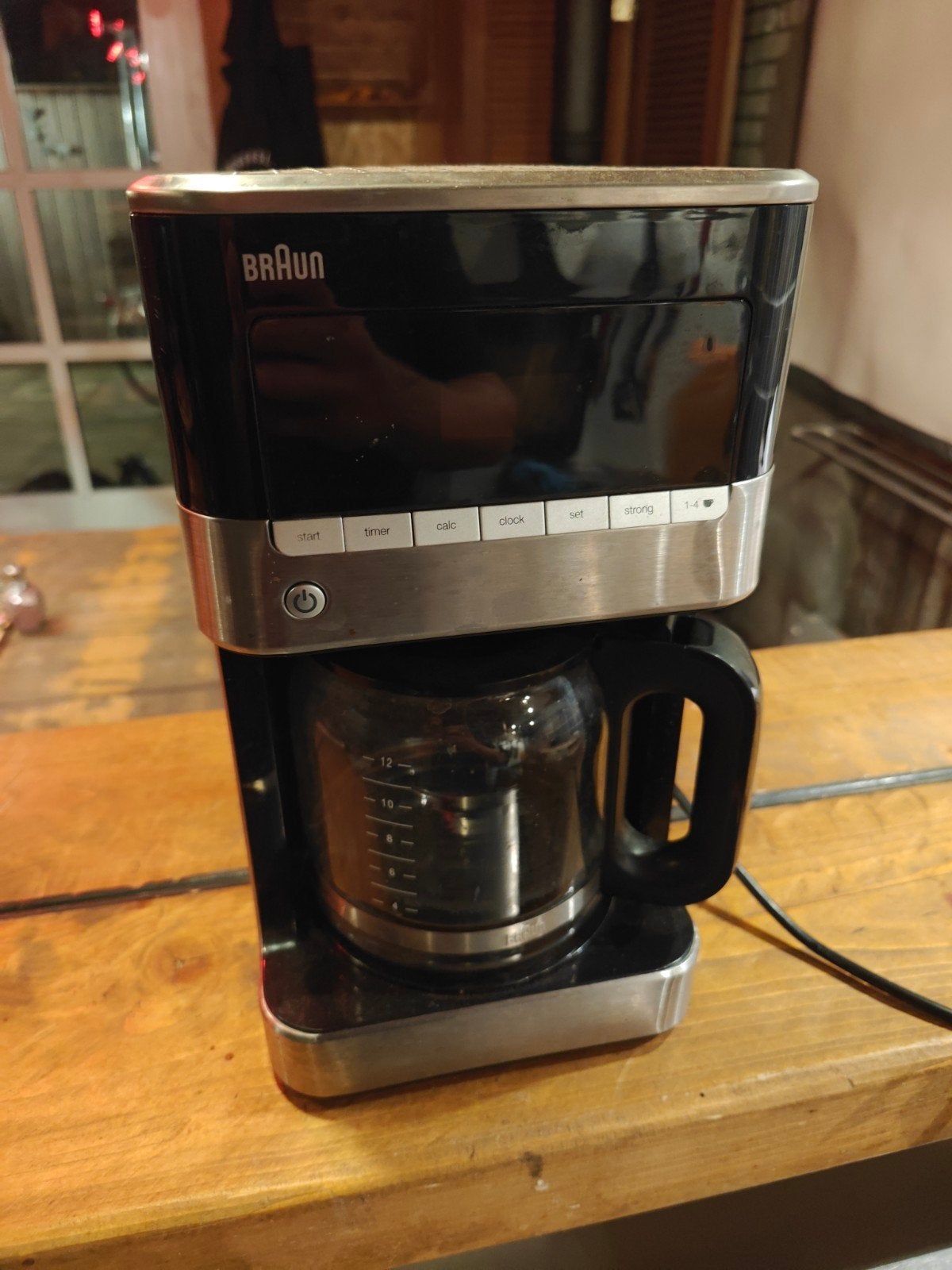 Braun Koffiezetapparaat - Zo goed als nieuw, 10 kopjes of meer, Koffiemachine, Gemalen koffie, Ophalen of Verzenden