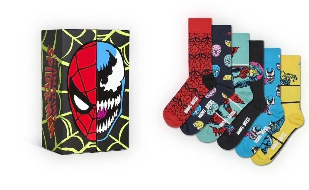 Nieuwe Happy Socks Marvel set maat 41-46., Kleding | Heren, Sokken en Kousen, Overige kleuren, Ophalen of Verzenden, Happy Socks