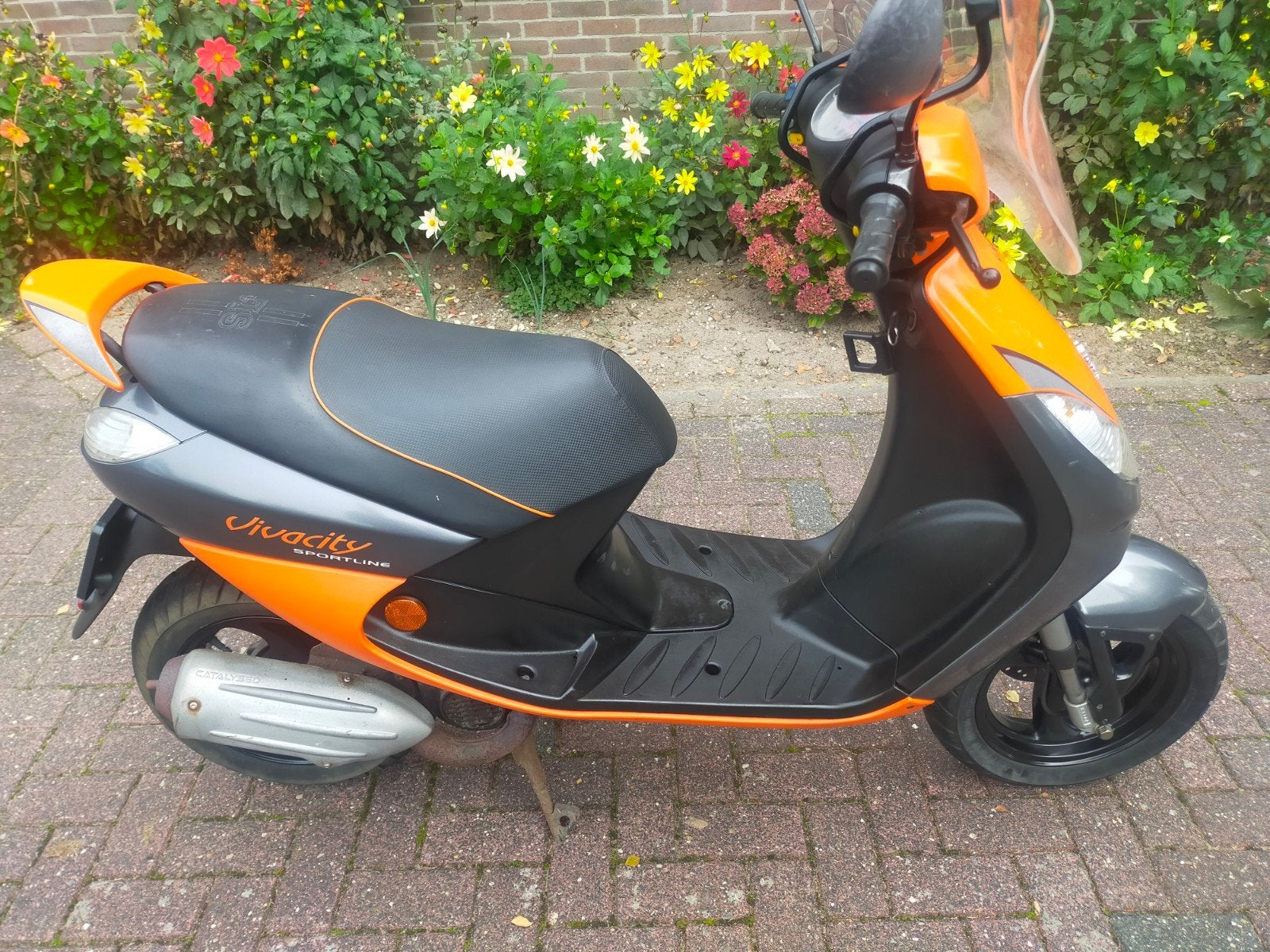Peugeot Vivacity Sportline Snorscooter - Goede Staat, Ophalen, Gebruikt, Maximaal 25 km/u, Vivacity