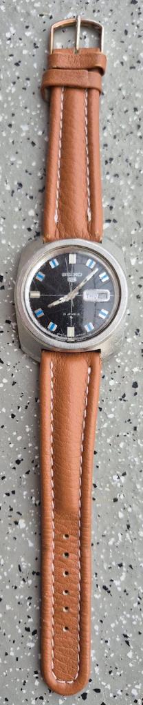 Seiko 5 6119-8220 Automaat Sports herenhorloge., Seiko, Staal, Met bandje, Polshorloge