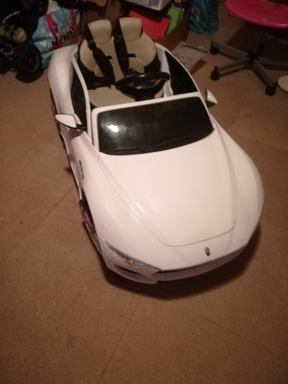 kinderauto Maserati, Gebruikt