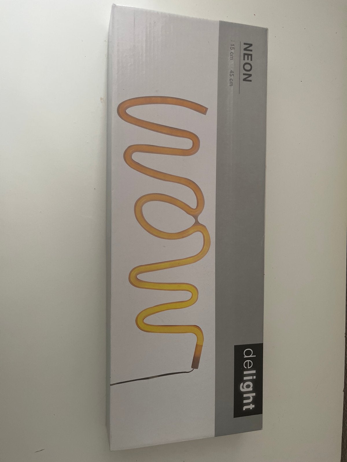 Neon LED strip - Delight - 15 cm x 45 cm, Ophalen of Verzenden, Nieuw, Oranje, Overige merken