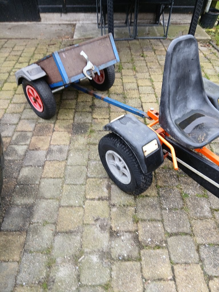 skelter met kipkar., Ophalen, Gebruikt, Overige merken, Met kar of aanhanger
